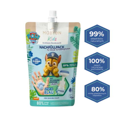 PSI PATROL Zapas do mydła w płynie – Jagoda 250 ml