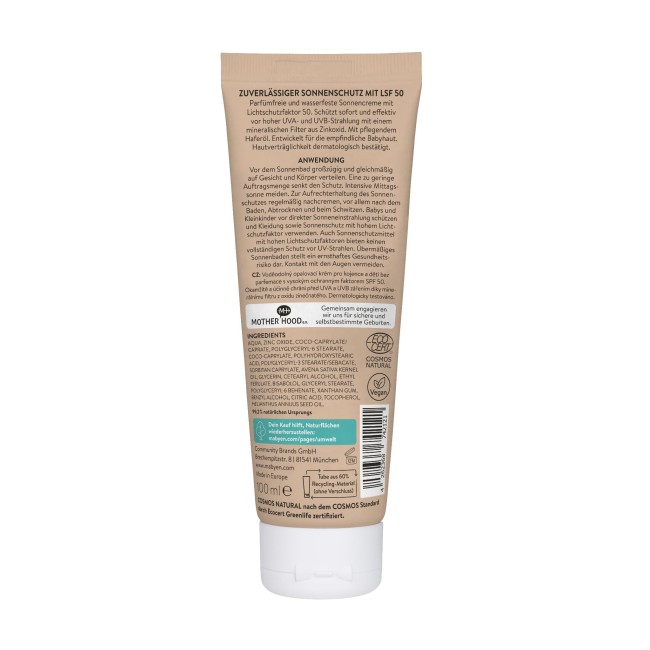Mabyen krem przeciwsłoneczny SPF 50 – mineralna ochrona przeciwsłoneczna dla dzieci